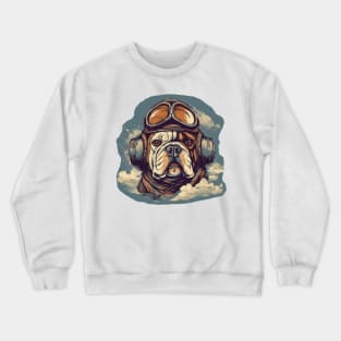 Aviator dog Crewneck Sweatshirt